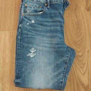 American eagle skinny jeans destroyed
